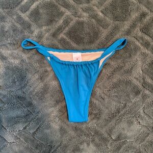 Shade & Shore Blue Triangle Bikini Bottom